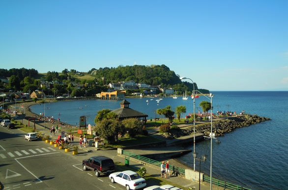 Vista de la costanera - Puerto Varas