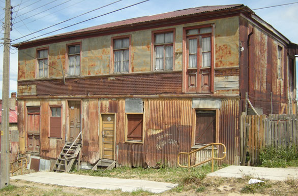 Antigua casa de chapas - Punta Arenas