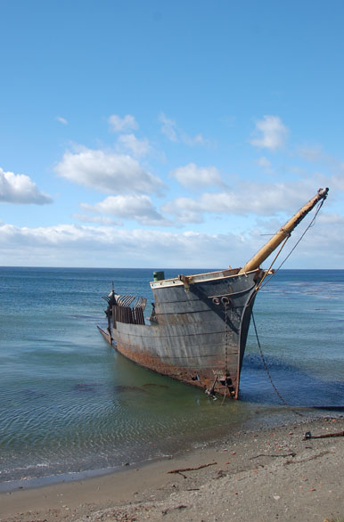Restos de la fragata Inglesa Lord Lonsdale - Punta Arenas