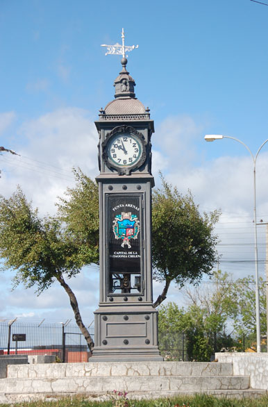Reloj del muelle - Punta Arenas