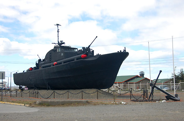 Homenaje naval - Punta Arenas