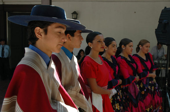 Acto festivo en la Casa de la Cultura - Rancagua
