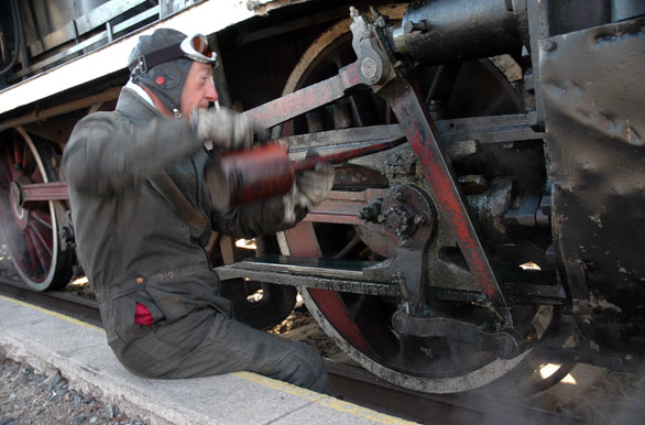 Aceitando bielas - Rancagua