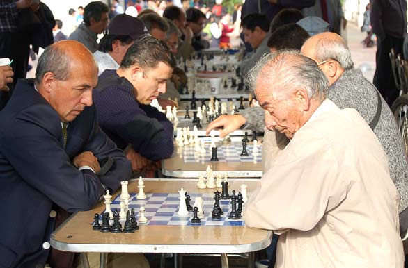 Partidas de ajedrez - Santiago