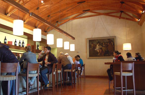 Bar en la Bodega Concha y Toro - Santiago