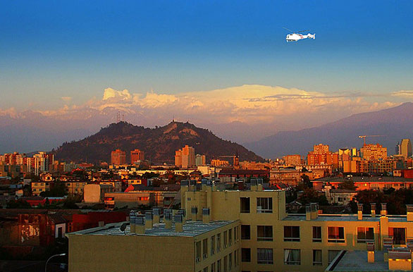 Atardecer en Santiago - Santiago