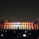 Festejo del bicentenario - Palacio de La Moneda 