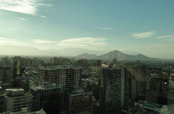 Vista de la ciudad - Santiago