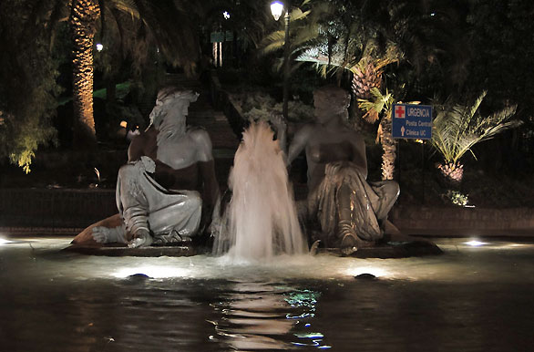 La fuente - Santiago