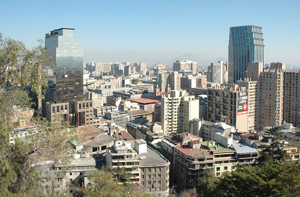 Vista de la ciudad - Santiago