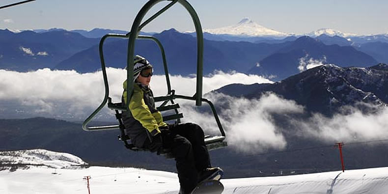 Pistas y medios de elevacin de Ski Pucn