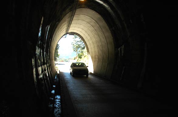 Túnel Las Raices, paso Internacional - Temuco