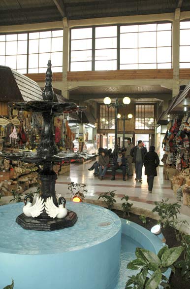 Interior del mercado - Temuco