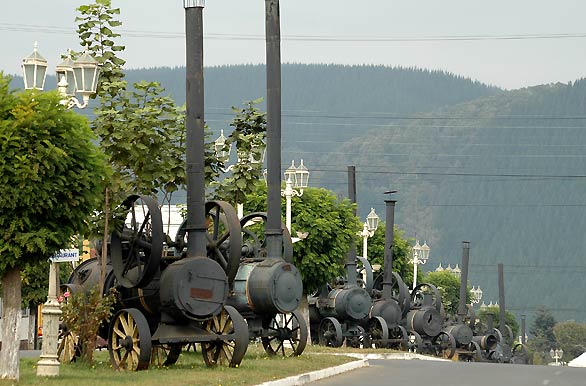 Las máquinas a vapor del museo Carahué - Temuco