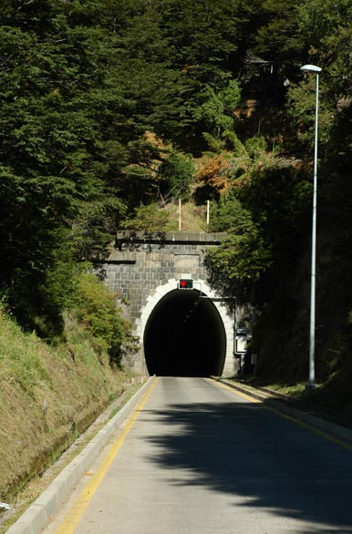 Túnel Las Raíces paso internaciónal Pino Hachado - Temuco