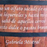 Texto de Gabriela Mistral