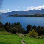 Vista del lago Villarrica